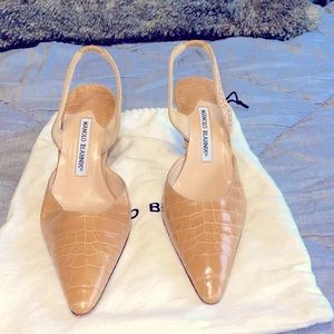 Manolo Blahnik Kitten Heels